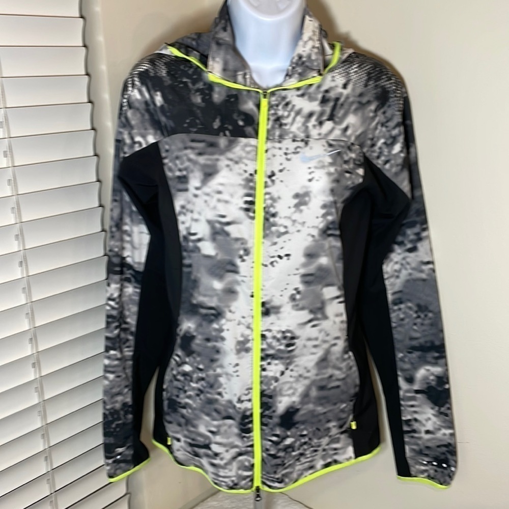 NIKE Running Lightweight Jacket w/Hood Size XS